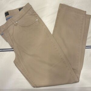 Brax Tan Khaki Pants Cadiz Straight Leg. 35x34. NWOT